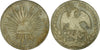 Mexico: Silver 8 Reales 1877-Ga IC, Guadalajara Mint, PCGS MS61