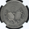 Swiss 1899 Silver Shooting Medal Luzern Kriens R-878a M-475 Switzerland NGC MS63