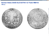 Germany 1590 Silver 1/2 Taler Saxe-Old-Gotha Johann Casimir Johann Ernst II NGC