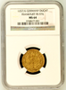 Germany 1657 Gold Ducat Free imperial city of Frankfurt NGC MS64