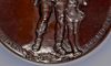 Swiss 1895 Bronze Medal Uri Altdorf Wilhelm Walterli Tell Monument NGC MS66