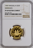 Anguilla 1969 Set 8 Gold Silver Coins NGC PF64-69 Rare