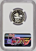 Rare 1979 New Caledonia Silver 10 Francs Piedfort NGC PF68 Mintage-250 coins