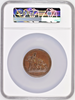 France 1781 Libertas Americana Bronze Medal NGC MS64 Mintage-300