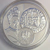 2015 Poland Silver Coin 20 Zloty The Half Grosz of Ladislas Jagiello Box COA