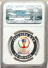 South Korea 2002 Set 6 Gold Silver FIFA World Cup Soccer Football Box NGC PF70
