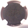 1917 Germany Notgeld Solingen Zink 50 Pfennig Lion Funck-508 Lumb-492 NGC MS61