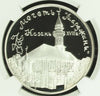 Russia 1999 M Silver Coin 3 Rouble NGC PF 67 Ultra Cameo Mardjany Mosque Kazan