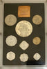 India 1972 Set 9 Proof Coins Bombay 25th Anniversary of Independence