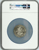 1920 Swiss Silver Shooting Medal Aargau R-62a Bianchi Guido Switzerland NGC MS63