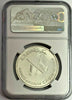 UAE Sharjah 1964 Silver 5 Rupees Saqr III US President John F. Kennedy NGC MS62