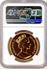 Great Britain 1987 Gold 5 Pounds Sovereign Elizabeth II St George NGC MS69 DPL