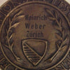 Swiss Bronze Medal Shooting Fest Zurich R-1855a NGC MS 64 BN - Very Rare