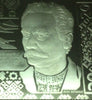 2005 Ukraine 20 Hryvnas Rectangular Silver Coin 4oz Ivan Franko Low Mintage Box