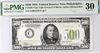 1934 $500 Federal Reserve Note Philadelphia PMG VF30 Fr#2201-Clgs Light Green