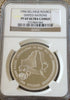 1996 Belarus Silver Coin Rouble 50th Anniversary United Nations NGC PF69