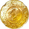 1960 Turkey (Turkish) 25 Kurush Gold Coin, Kemal Ataturk, MDL, NGC MS62 RARE