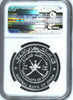 Oman 1997 WWF Conserving Silver Coin 1 Omani Rial Mountain Gazelle NGC PF68 Rare