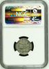 Austria 1648 Silver Coin 3 Kreuzer Archduke Ferdinand Charles Hall NGC AU58