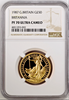 1987 United Kingdom 4 Gold Coins Set Britannia £100 £50 £25 £10 NGC PF70