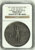 Swiss 1891 Set 2 Shooting Medals Aargau Bremgarten R-14b R-14c NGC Silver Bronze