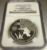 Russia 2000 Silver Coin 3 Rouble The Third Millenium Science NGC PF69
