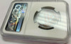German New Guinea 1894 10 Pfennig Bird of Paradise Wilhelm II NGC MS63
