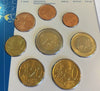 2002 Greece 8 Coins Official Euro Set Special Edition