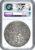 Swiss 1900 Silver Medal Shooting Fest Basel R-127a M-78 NGC MS61 Mintage-650