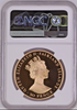 Falkland Islands 1999 Gold 50 Pence Admiral Winston Churchill NGC PF69 Mint.-125