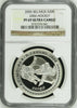 2005 Belarus Silver Coin 20 Roubles 2006 Hockey NGC PF69 Low Mintage