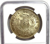 Chile 1886 Silver Coin 1 Peso Andean Condor NGC MS65 Top Pop