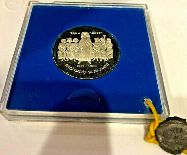 Germany 1983 Silver Proof 10 Mark Richard Wagner 100th Anniversary Mintage-5,500