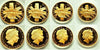 Great Britain 2011 Gold Set 4 Coins £100, $50, £25, £10 Britannia PCGS PF70