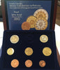 Portugal 2002 Complete Euro Proof Set 8 Coins Box COA