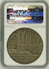 Swiss 1902 Silver Medal Shooting Fest Schwyz Kussnacht R-1078a AR NGC MS63 Rare