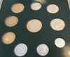 Slovenia 2004 Set 10 Proof Coins 250th Anniversary Birth of Jurij Vega Rare