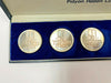 1970 Israel Silver Set 5 Coins 10 Lirot Jewish Pidyon Haben Trah Menorah