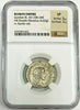 Roman Gordian III AD238-244 Antoninianus Double Denarius Apollo seated NGC VF