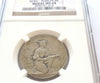 Swiss 1907 Silver Shooting Medal Bern Burgdorf R-258b Archer NGC MS64 Mint. 400