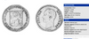 Venezuela 1945 Silver Coin 1/4 Bolivar Simon Bolivar NGC MS65