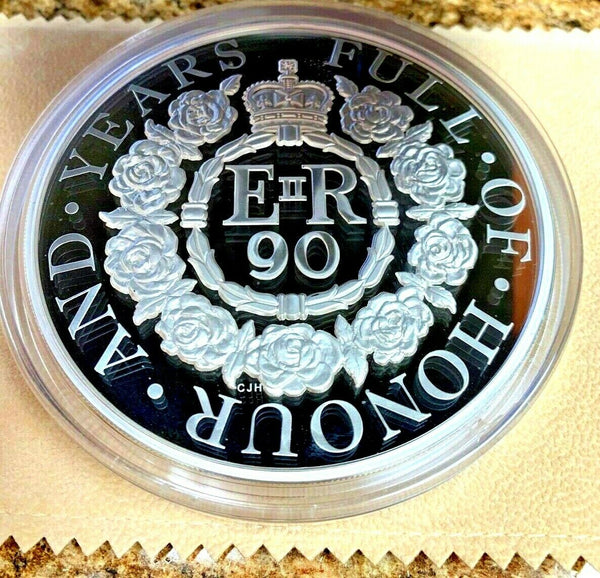UK Great Britain 2016 Silver Kilo £500 90th Birthday Queen Elizabeth II
