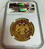 Russia 2013 Gold 200 Ruble NGC PF70 Winter Sport Dynamo Football Soccer Mint-500