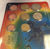 Spain 2003 Official Euro Set 8 Coins Special Edition Spanien España
