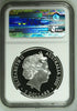Australia 2000 Silver Colorized 5 $ Olympic Koala Bear Flowering Gum NGC PF69