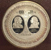 Turks Caicos Islands 1976 Silver 20 Crowns US Bicentennial George Washington