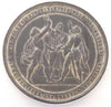 1863 Rare Swiss Medal Shooting Fest Neuchatel Chaux de Fonds R-947b NGC AU55