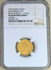 Isle of Man 1965 Gold Set 200th Bicentenary of Revestment Act NGC PF65-68 Box