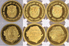 Sierra Leone 1966 Gold Set 3 Coins Lion Independence NGC PF67-69 Low Mintage