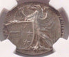 Swiss 1908 Silver Shooting Medal Aarau Aargau R-32a NGC Switzerland Mintage-293
